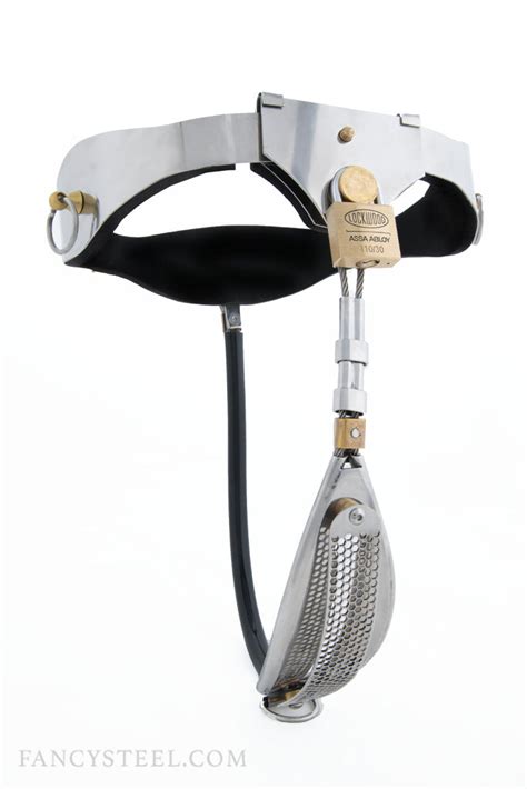 Womens Advanced Chastity Belt – Fancy Steel